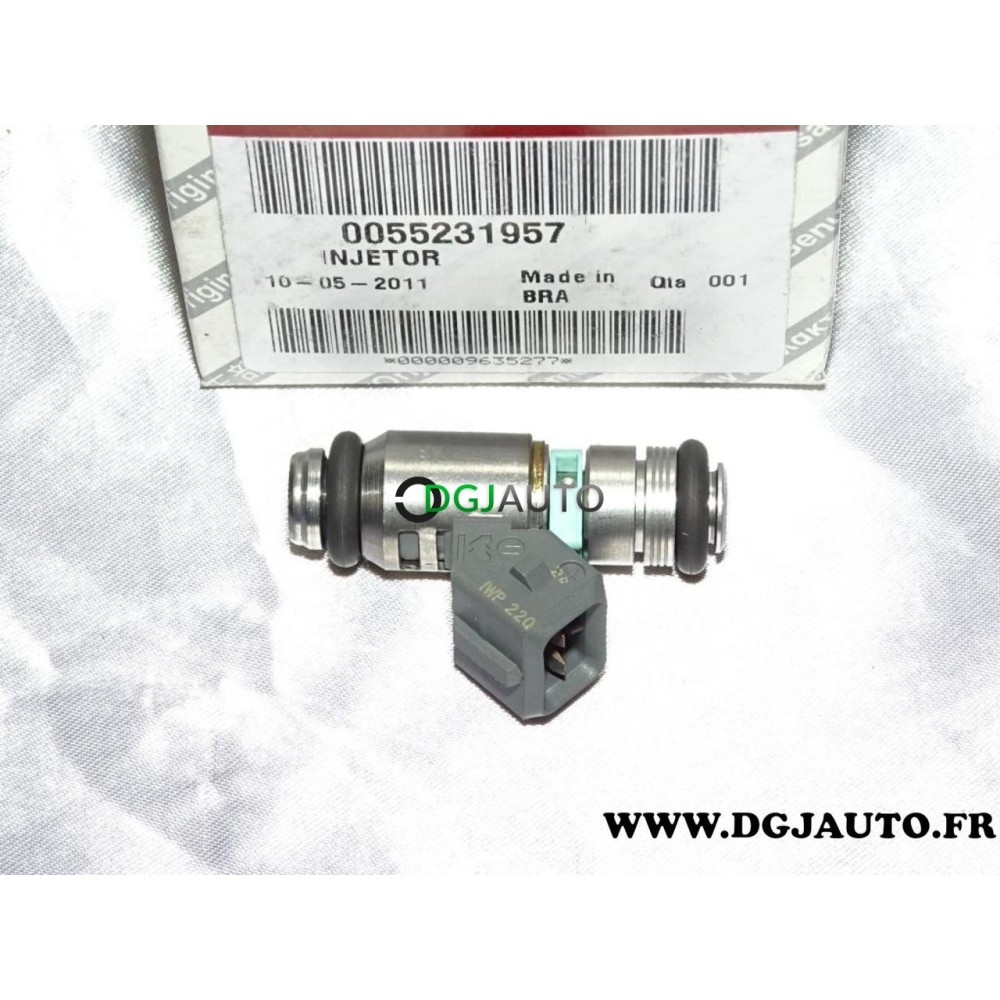 Injecteurs Carburant IWP160 - Lot De 4 Pour Fiat Idea, Linea, Panda, Punto Evo 1.2/1.4