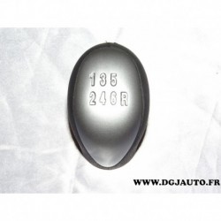 Pommeau levier de vitesse boite 6 vitesses 55349027 pour lancia ypsilon 1.4 16V de 2003 à 2011