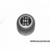 Pommeau de levier de vitesse boite 5 vitesses 50292674 pour fiat punto my 2013 de 2013 à 2017 avec start and stop