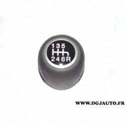 Pommeau de levier de vitesse boite 6 vitesses 50292670 pour fiat punto my 2013 de 2013 à 2017 0.9 1.4 essence