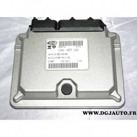 Centrale injection calculateur 51798647 pour fiat multipla 1.6 16V 1596cc essence