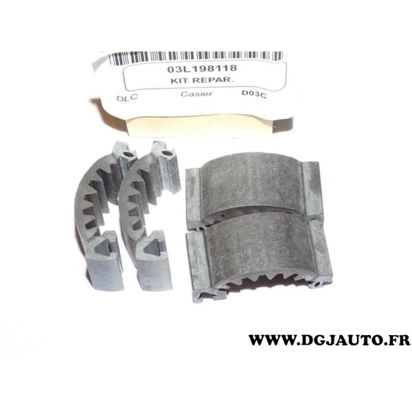 Kit 4 silents blocs tuyau alimentation carburant injecteur 03L198118 pour volkswagen golf partir 2007 jetta partir 2009 skoda su