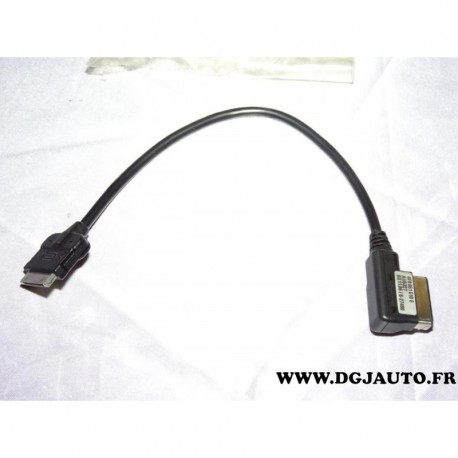 Cable audio branchement autoradio poste radio ipod iphone 4F0051510E pour audi A4 A5 A6 A8 Q7