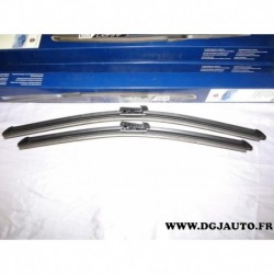 Jeux balais essuie glace aerovision souple 550mm + 480mm 71805138 pour fiat stilo