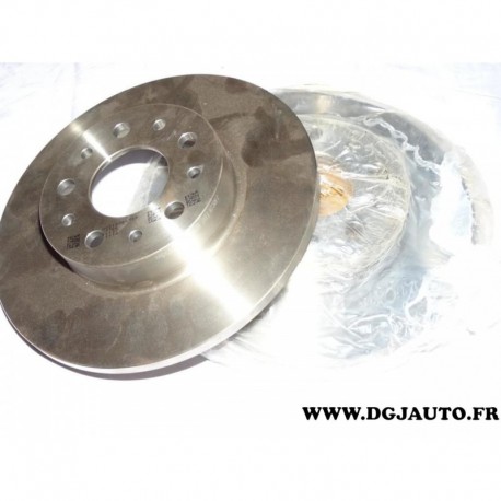 Paire disque de frein arriere 251mm plein 51808471 pour fiat 500L partir de 2012