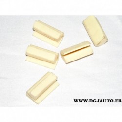 1 Tampon butée de vitre arriere hayon coffre 60695774 pour fiat croma stilo palio alfa romeo 147 brera GT lancia ypsilon