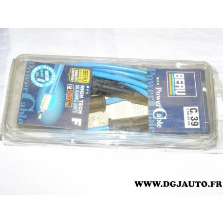 Jeu cable faisceau fils allumage de bougie 0900301088 pour renault megane 1 dont scenic 1.6