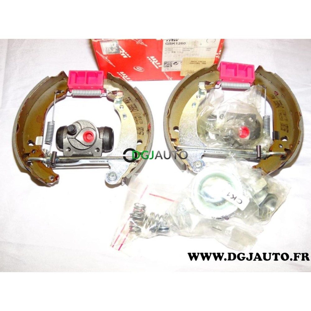 Kit De Frein Prémonté TRW GSK1910 - Pour Toyota Yaris (1999-2005) - Compatible Plusieurs Modèles