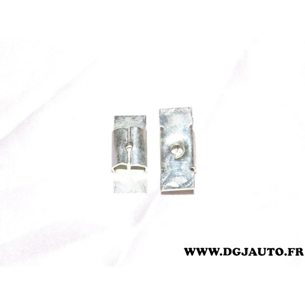Lot 2 ecrous fixation isolant compartiment moteur 90559216 pour opel omega B vectra C signum
