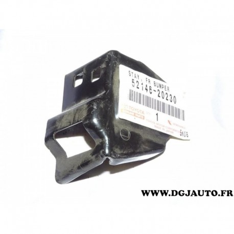 Etrier patte fixation gauche parechocs avant 5214620230 pour toyota avensis de 1999 à 2003 corona de 1997 à 2003