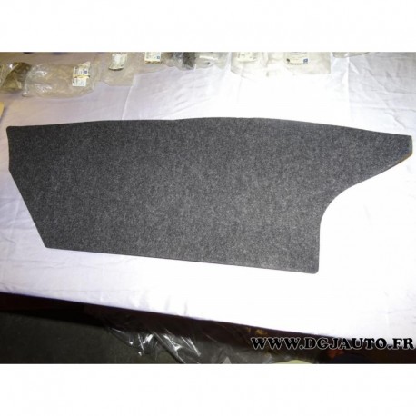 Moquette bac de coffre compartiment outillage secours 5857002200 pour toyota auris de 2010 à 2012