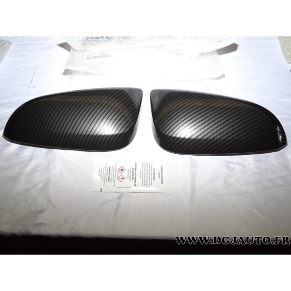 Paire coque retroviseur effet carbone PW4030R000 pour toyota RAV 4 RAV4 partir de 2015