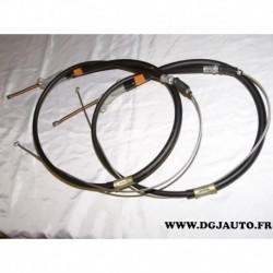 Paire cable de frein à main 4642035470 + 4643035380 pour toyota hilux 4runner de 1988 à 1994