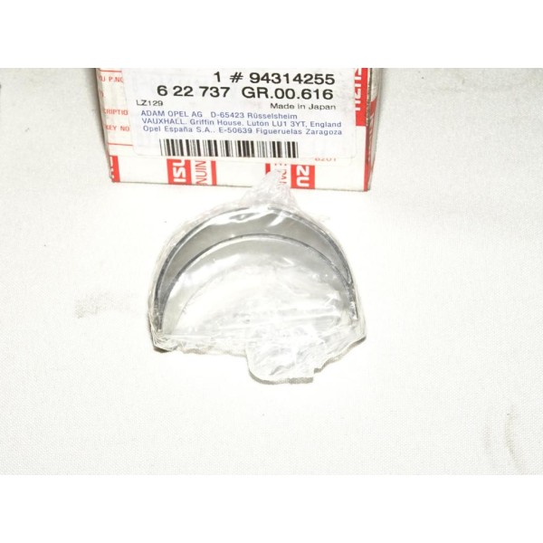 Lot 4 paires demi coussinets de bielle palier 94314255 pour opel corsa A B kadett E 1.5D 1.5TD 1.5 D TD