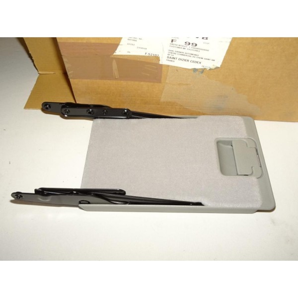 Clapet volet ouverture accoudoir central gris clair 13107538 pour opel zafira A