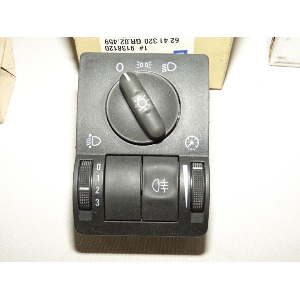 Platine bouton commande phare 9138120 pour opel corsa C équipé phare antibrouillard
