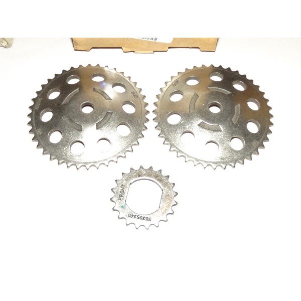 Kit pignon chaine de distribution 93169178 pour opel corsa B C astra G H meriva A tigra B agila A 1.0 1.2 1.4 essence