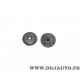 Butée clips arret branche ceinture de sécurité 93171859 pour opel astra H zafira B vectra C signum