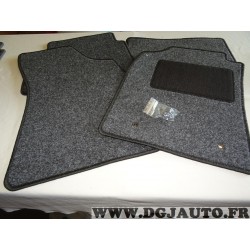 Ensemble tapis de sol avant + arriere sur mesure PZ452N1351HA pour toyota hilux extra cabine de 2005 à 2009