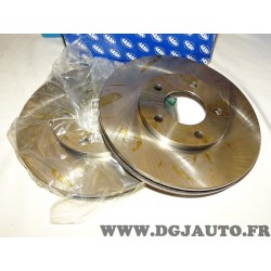 Paire disques de frein avant 282mm diametre ventilé 9004392J pour chrysler voyager grand voyager 1 2 de 1987 à 1995