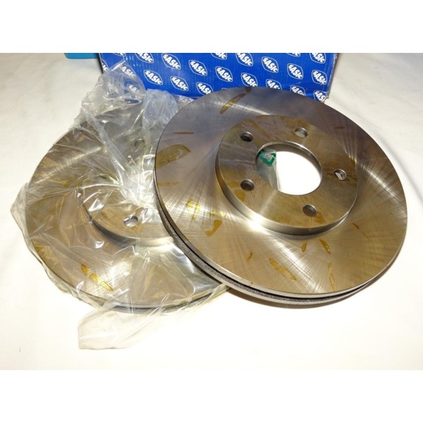 Paire disques de frein avant 282mm diametre ventilé 9004392J pour chrysler voyager grand voyager 1 2 de 1987 à 1995