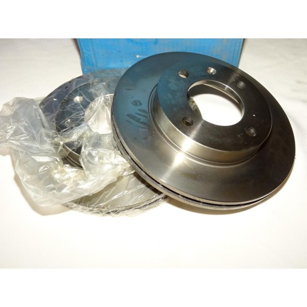 Paire disques de frein avant 239mm diametre ventilé 9004360J pour ford fiesta 2 II 1.6 XR2 de 1984 à 1989