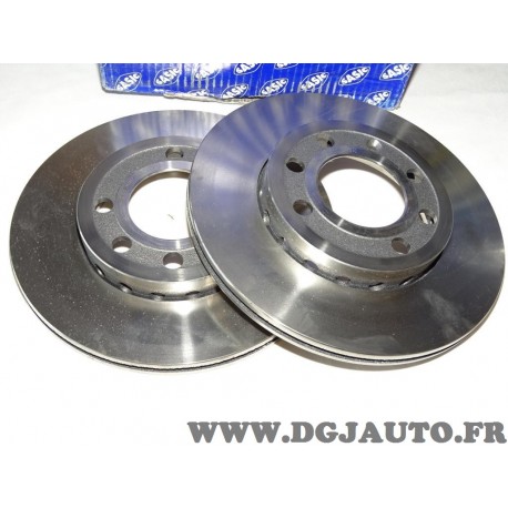 Paire disques de frein avant 239mm diametre ventilé 9004901J pour audi A2 volkswagen lupo