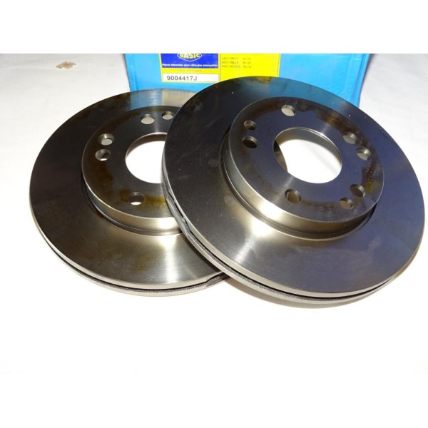 Paire disques de frein avant 262mm ventilé 9004417J pour mercedes 190 W201