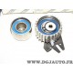 Jeux galet tendeur + enrouleur courroie de distribution 71754564 pour alfa romeo 159 166 brera spider fiat croma 2 lancia thesis