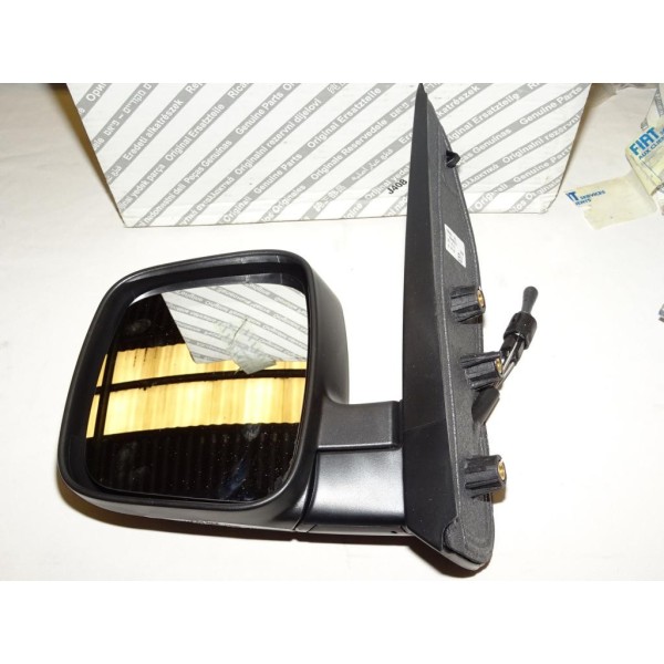 Retroviseur manuel avant gauche 735460570 pour fiat fiorino 3 qubo peugeot bipper citroen nemo