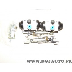 Kit frein arriere prémonté 180x32mm montage AP lockheed 71740712 pour fiat punto 2 de 1999 à 2003