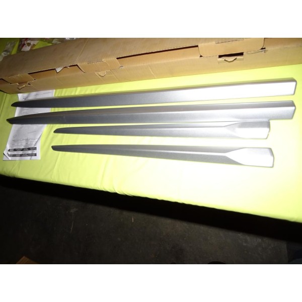 Kit 4 baguettes moulure de protection portiere argent silver 08P05SMG620 pour honda civic FK partir de 2006