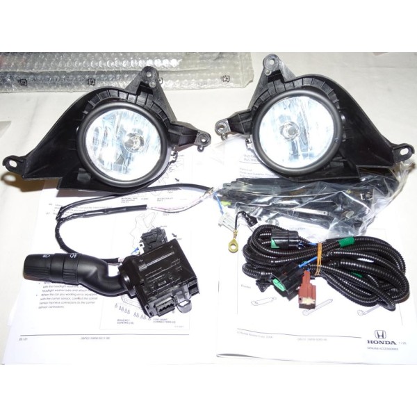 Kit phare antibrouillard avant avec comodo commodo et faisceau electrique 08V31SWW600 pour honda CR-V CRV RE partir de 2007