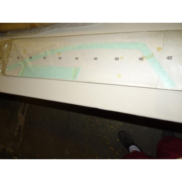 Bande autocollante superieur porte avant gauche 67364SJD003ZA pour honda FR-V FRV BE partir de 2005