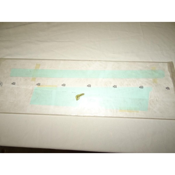 Bande autocollante superieur porte arriere gauche 67864SJD003ZA pour honda FR-V FRV BE partir de 2005