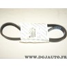 Courroie accessoire 9652746480 6PK1182 pour fiat doblo ducato grande punto panda 2 strada ford fiesta 4 puma honda accord 6 civi