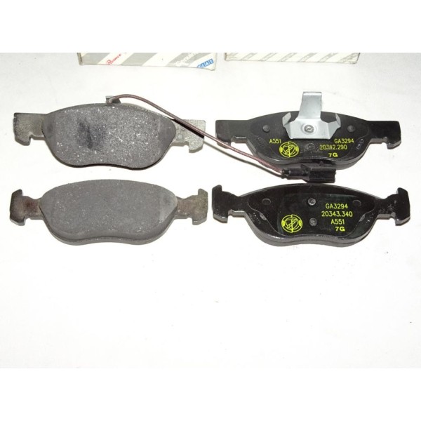 Jeux 4 plaquettes de frein avant montage teves 77362186 pour alfa romeo 145 146 fiat barchetta brava bravo marea punto 1 lancia 