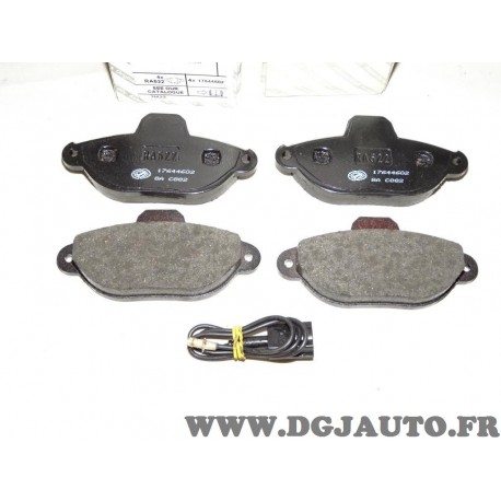 Jeux 4 plaquettes de frein avant montage bendix 71737178 pour fiat punto 1 partir de 1993 lancia Y ypsilon