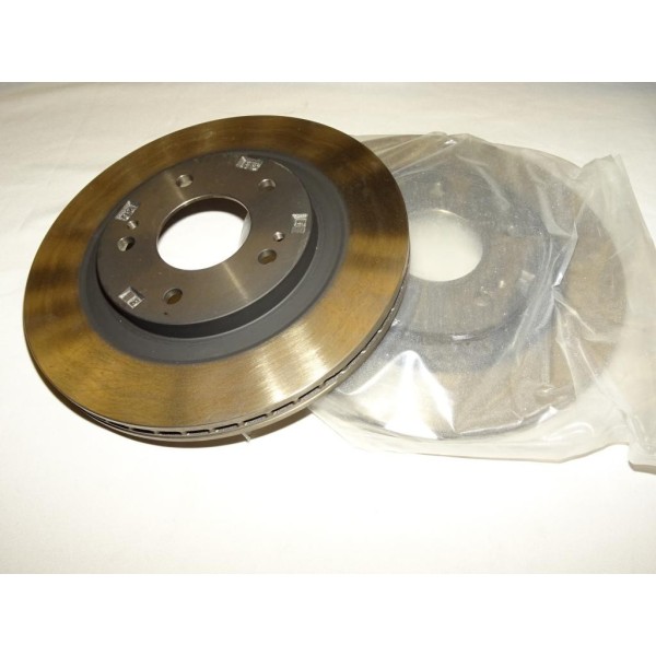 Paire disques de frein avant ventilé 285mm diametre MR334996 pour mitsubishi pajero montero V60