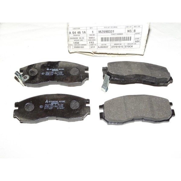 Jeux 4 plaquettes de frein avant montage sumitomo MZ690331 pour mitsubishi colt 4 eclipse galant 6 7 8 lancer 4 space wagon hyun