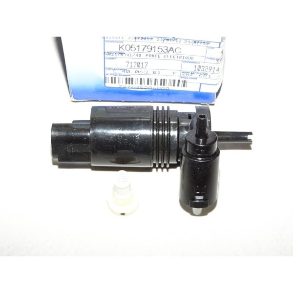 Pompe liquide lave glace 05179153AC oiyr chrysler grand voyager dodge caliber durango journey nitro fiat freemont jeep cherokee 