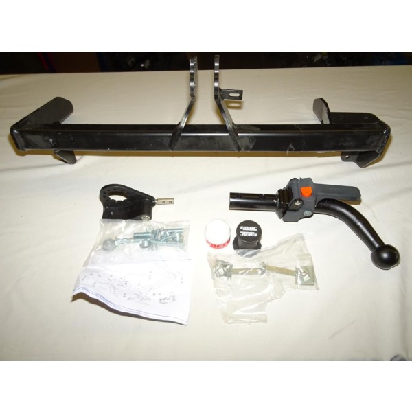 Crochet attelage attache remorque demontable sans outil sans faisceau manque possible visserie sans réclamation 383991 pour fiat