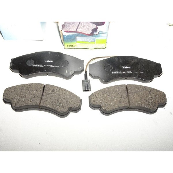 Jeux 4 plaquettes de frein avant montage brembo 598569 pour citroen jumper peugeot boxer fiat ducato