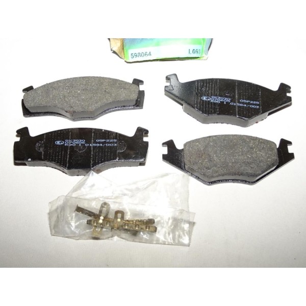 Jeux 4 plaquettes de frein avant montage kelsey hayes 05P225 pour seat cordoba 1 ibiza 2 inca toledo 1 volkswagen golf 1 2 3 jet