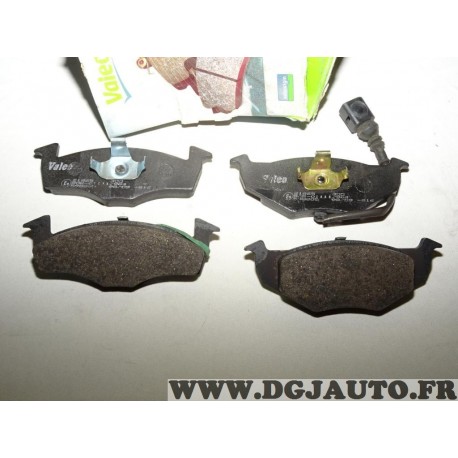 Jeux 4 plaquettes de frein avant montage volkswagen 598805 pour volkswagen lupo polo 4 skoda fabia roomster