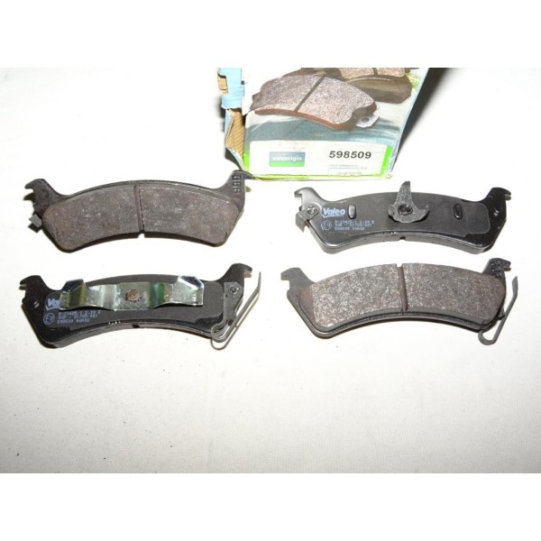 Jeux 4 plaquettes de frein arriere montage kelsey hayes 598509 pour jeep grand cherokee