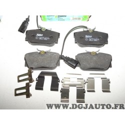 Jeux 4 plaquettes de frein arriere montage lucas 598650 pour ford galaxy seat alhambra volkswagen sharan