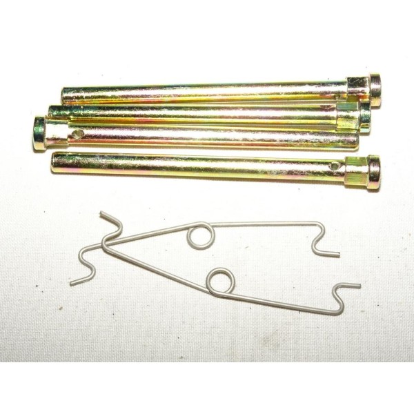 Kit coulisseaux ressort etrier de frein A1113 pour plaquettes de frein JCD France N° 01243 01280 01484