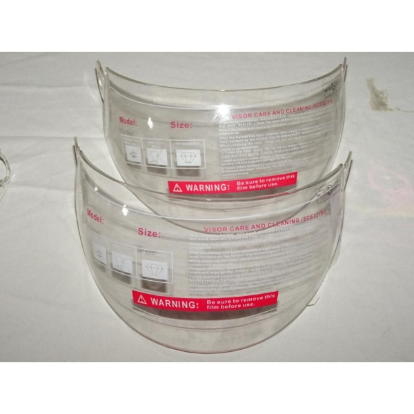 Visiere de casque moto scooter transparente Mox AC-13-0003