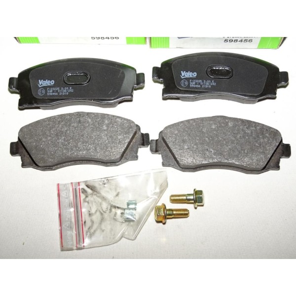 Jeux 4 plaquettes de frein avant montage girling 598456 pour opel corsa C meriva A tigra B combo 3